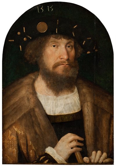 Portrait du roi danois Christian II - Michel Sittow